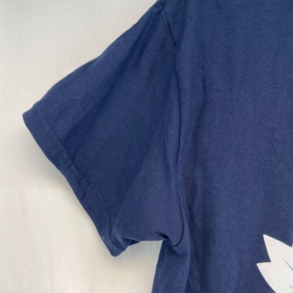 Toronto Maple Leafs NHL Logo T-shirt Navy White Unisex Size Medium NEW - Picture 6 of 8